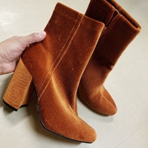 Booties  f21  size 7